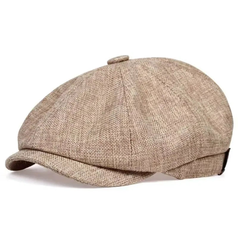Peaky Blinders Hats,Handmade Wool Newsboy Cap: Vintage Style Gatsby Hat