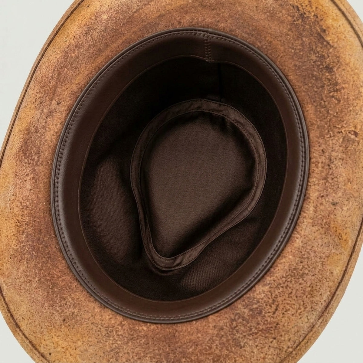 Western Cowboy Hat with Snake Print and Braided Jute Band