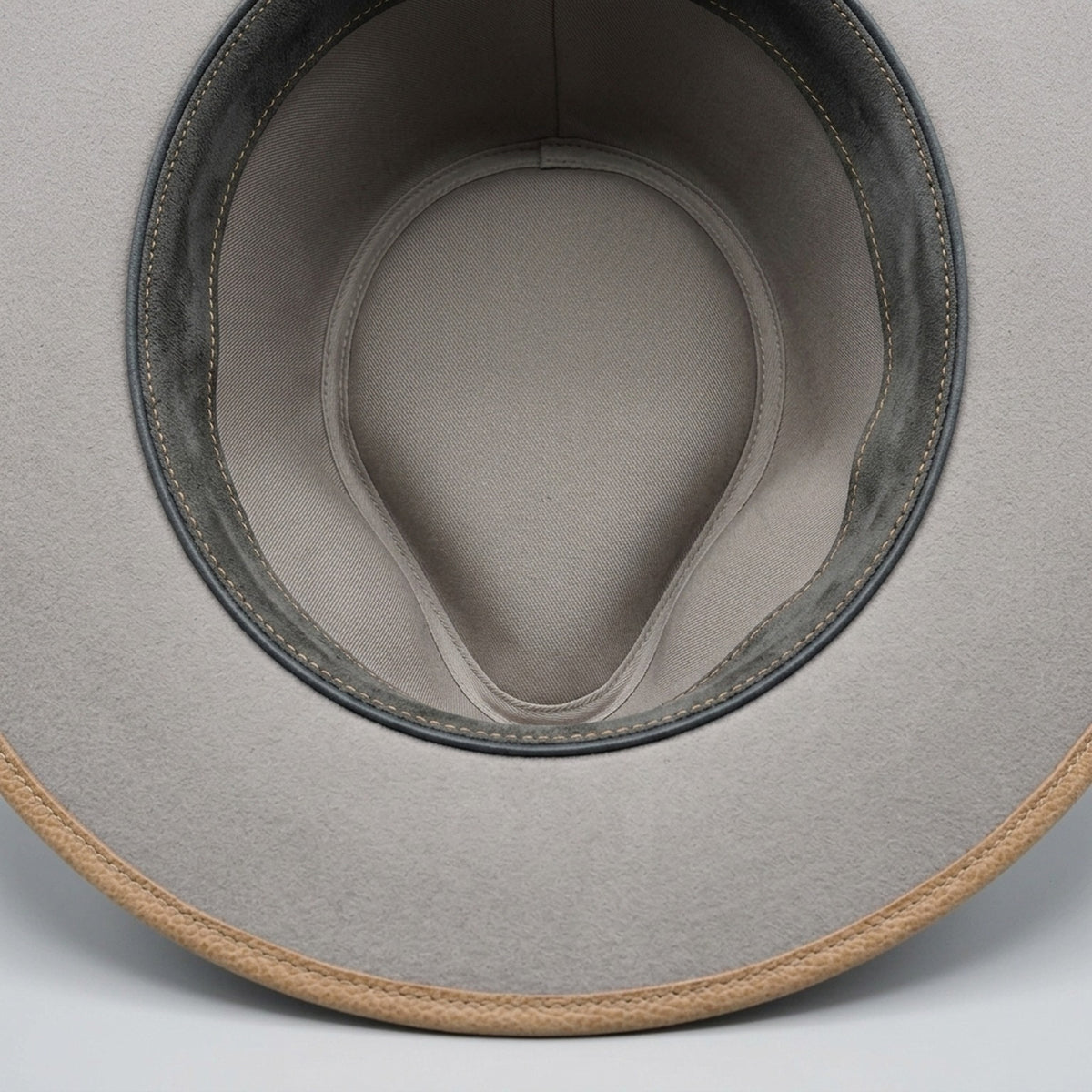 Turquoise Felt Western Hat with Feather Accent and Snake Band